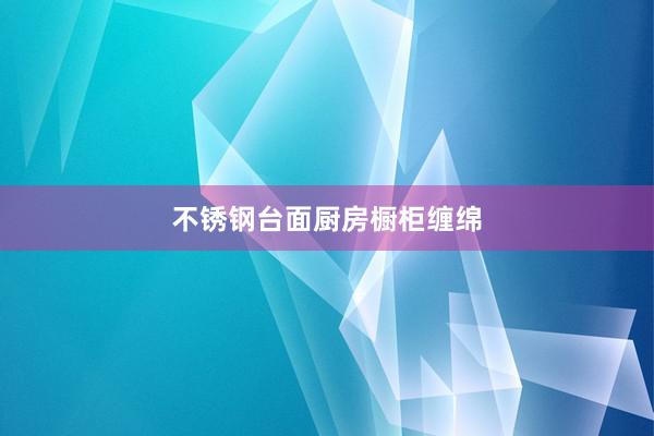 不锈钢台面厨房橱柜缠绵